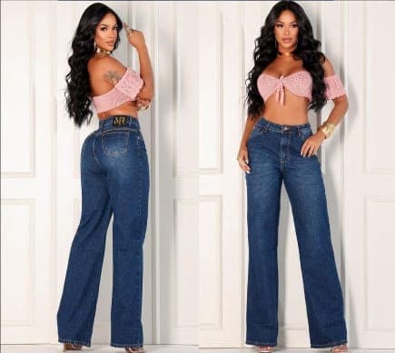 Calça Jeans Cintura Alta