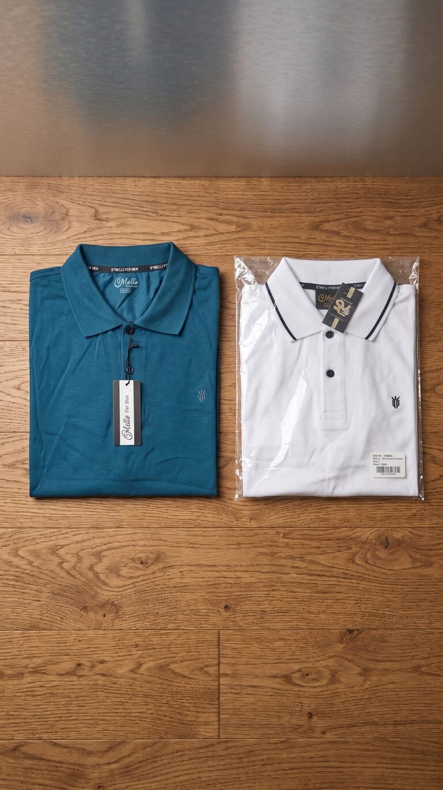 Camiseta gola Polo 100 % algodão