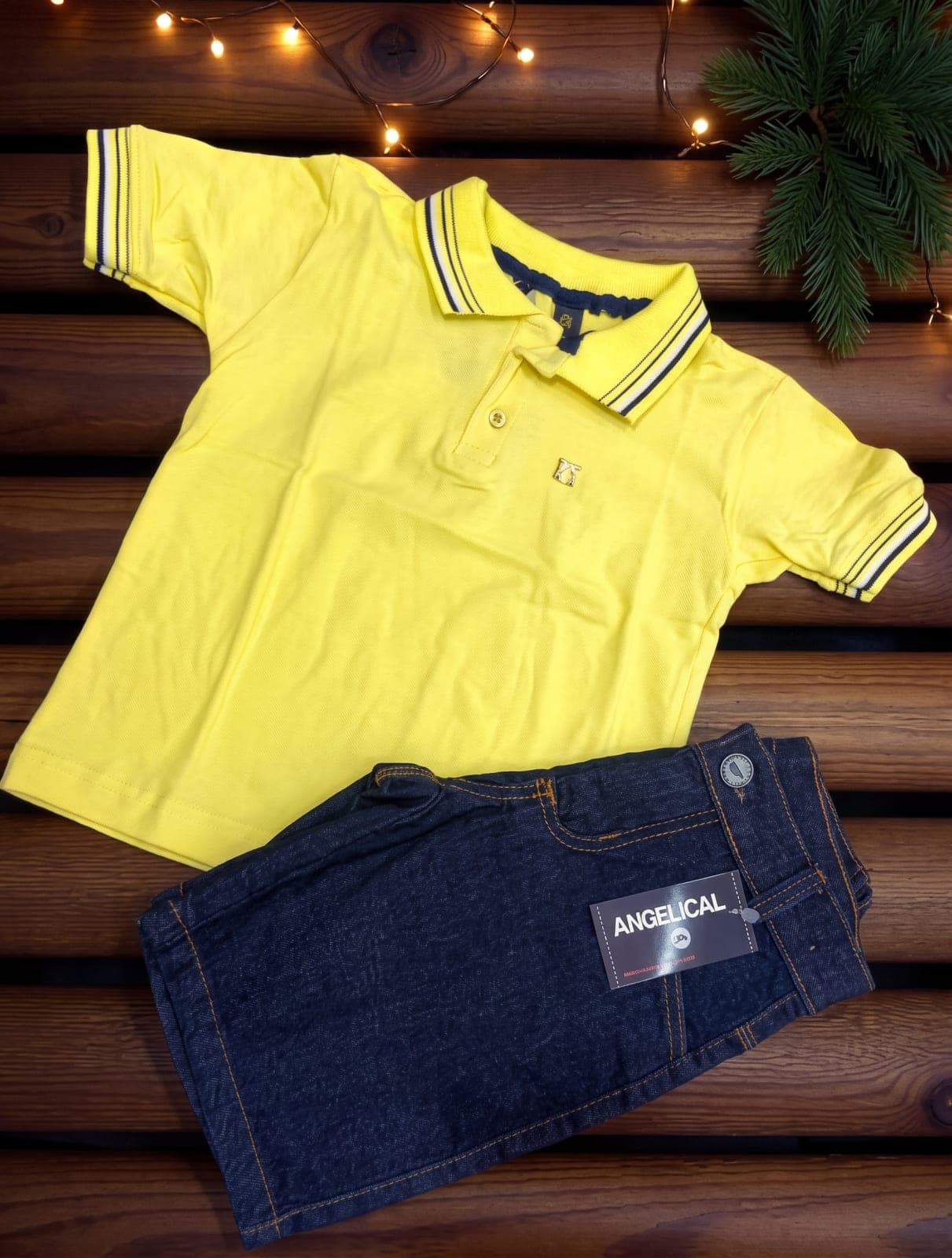 Conjunto gola polo